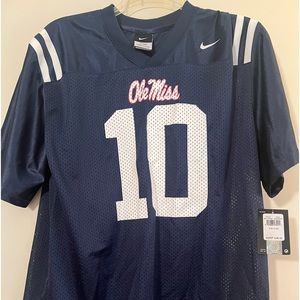 Ole Miss blue Nike jersey, XL, brand new with tags. Paid $46